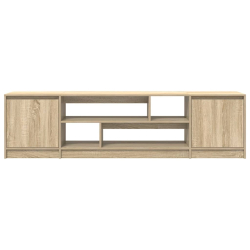 Szafka RTV Sonoma Oak 188,5x41x50 cm Drewno klejone