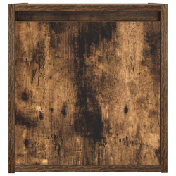Szafki nocne ścienne 2 szt. Dąb wędzony 38x34x40 cm