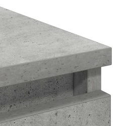 Szafka, szarość betonu, 80x35x76 cm, materiał drewnopochodny