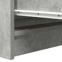 Szafka, szarość betonu, 80x35x76 cm, materiał drewnopochodny
