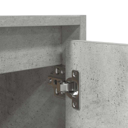 Szafki nocne ścienne 2 szt. Betonowy szary 38x34x40 cm