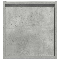 Szafki nocne ścienne 2 szt. Betonowy szary 38x34x40 cm