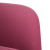 Sofa dwuosobowa wino czerwone 109 cm aksamit