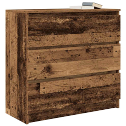 Szafka, stare drewno, 80x35x76 cm, materiał drewnopochodny