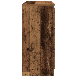 Szafka, stare drewno, 80x35x76 cm, materiał drewnopochodny