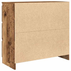 Szafka, stare drewno, 80x35x76 cm, materiał drewnopochodny