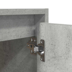 Szafka nocna wisząca Betonowa Szara 38x34x40 cm