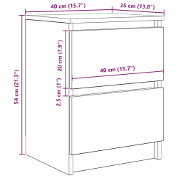 Szafka pod TV, stare drewno, 40x35x54cm materiał drewnopochodny