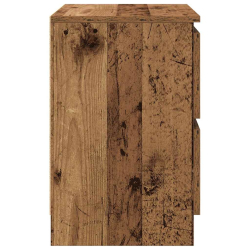 Szafka pod TV, stare drewno, 40x35x54cm materiał drewnopochodny