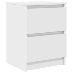 Szafka pod TV, biała, 40x35x54 cm, materiał drewnopochodny