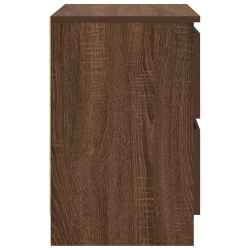 Szafka pod TV, brązowy dąb, 40x35x54cm, materiał drewnopochodny
