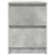 Szafka pod TV, szarość betonu, 40x35x54 cm
