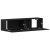 Szafka pod TV czarny dąb 120x30x30,5 cm materiał drewnopochodny