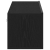 Szafka pod TV czarny dąb 120x30x30,5 cm materiał drewnopochodny