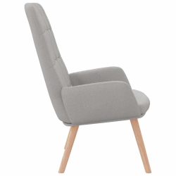 Fotel relaksacyjny Cloud Grey Fabric