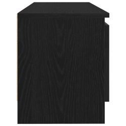 Szafka RTV, czarny dąb, 102x30x36 cm, materiał drewnopochodny