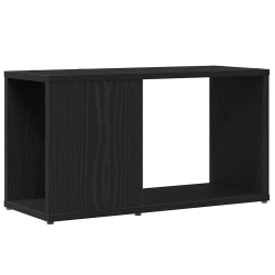 Szafka RTV, czarny dąb, 60x24x32 cm, materiał drewnopochodny