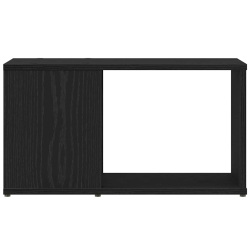 Szafka RTV, czarny dąb, 60x24x32 cm, materiał drewnopochodny