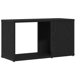 Szafka RTV, czarny dąb, 60x24x32 cm, materiał drewnopochodny