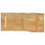 Blat stołu, 100x40x2,5 cm, naturalna krawędź, lite drewno mango