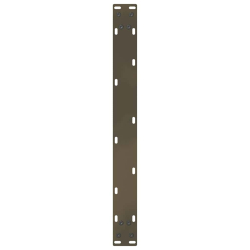 Nogi do stolika kawowego, naturalna stal, 2 szt., 60x(30-31) cm