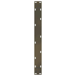 Nogi do stolika kawowego, naturalna stal, 2 szt., 70x(30-31) cm