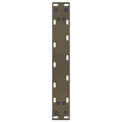 Nogi do stolika kawowego, 2 szt., naturalna stal, 40x(30-31) cm