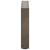 Nogi do stolika kawowego, 2 szt., naturalna stal, 40x(30-31) cm
