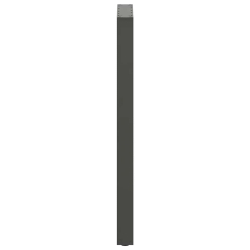 Nogi do stolika kawowego 2 szt. antracyt 50x(110-111) cm stal