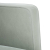 Sofa dwuosobowa Jasnoszara 111 cm Aksamit