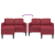 Sofa 2-osobowa z szezlongiem w kształcie litery L