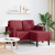 Sofa 2-osobowa z szezlongiem w kształcie litery L