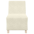 Sofa Fotel Kremowy 55 cm Aksamit