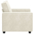 Sofa Fotel Kremowy 59 cm Aksamit