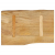 Blat stołu, 70x40x2,5 cm, naturalna krawędź, lite drewno mango