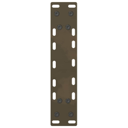 Nogi do stolika kawowego, naturalna stal, 2 szt., 28x(42-43) cm