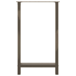 Nogi do stolika kawowego, 2 szt., 60x(100-101) cm, stal