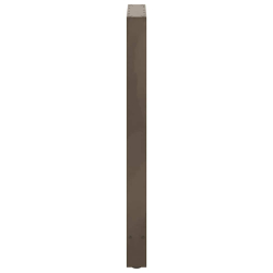 Nogi do stolika kawowego, 2 szt., 60x(100-101) cm, stal