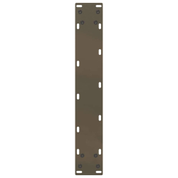 Nogi do stolika kawowego 2 szt. naturalna stal 50x(100-101) cm