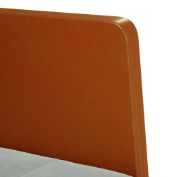 Sofa Fotel z Podłokietnikami Jasnoszary 55 cm Aksamit