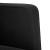 Sofa dwuosobowa Czarna 111 cm Aksamit