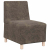 Sofa Fotel Ciemnoszary 55 cm Skóra syntetyczna zamszowa