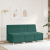 Sofa Fotel Ciemnozielony 55 cm Aksamit