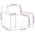 Sofa Fotel Czarny 59 cm Aksamit