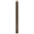 Nogi do stolika kawowego, naturalna stal, 2 szt., 40x(90-91) cm