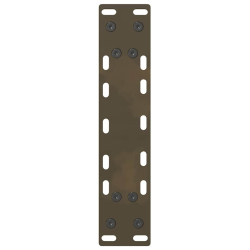 Nogi do stolika kawowego, naturalna stal, 2 szt., 28x(72-73) cm