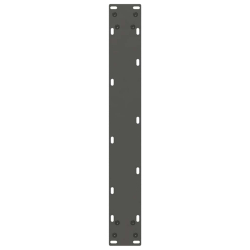 Nogi do stolika kawowego, 3 szt., naturalna stal, 70x(72-73) cm