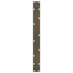 Nogi do stolika kawowego, 2 szt., naturalna stal, 70x(30-31) cm