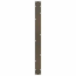 Nogi do stołu jadalnianego, 3 szt., 100x(72-73) cm, stal