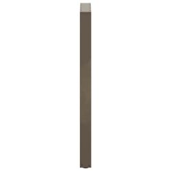 Nogi do stolika kawowego 2 szt. naturalna stal 40x(100-111) cm